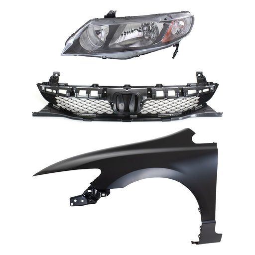 Headlight CarParts KIT-030323-14302
