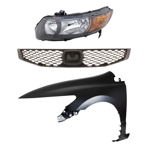 Headlight CarParts KIT-030323-14602