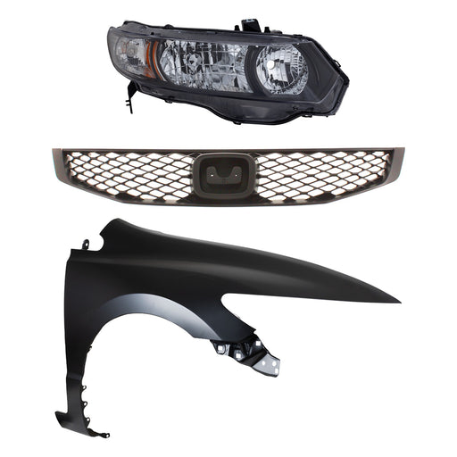 Headlight CarParts KIT-030323-15101