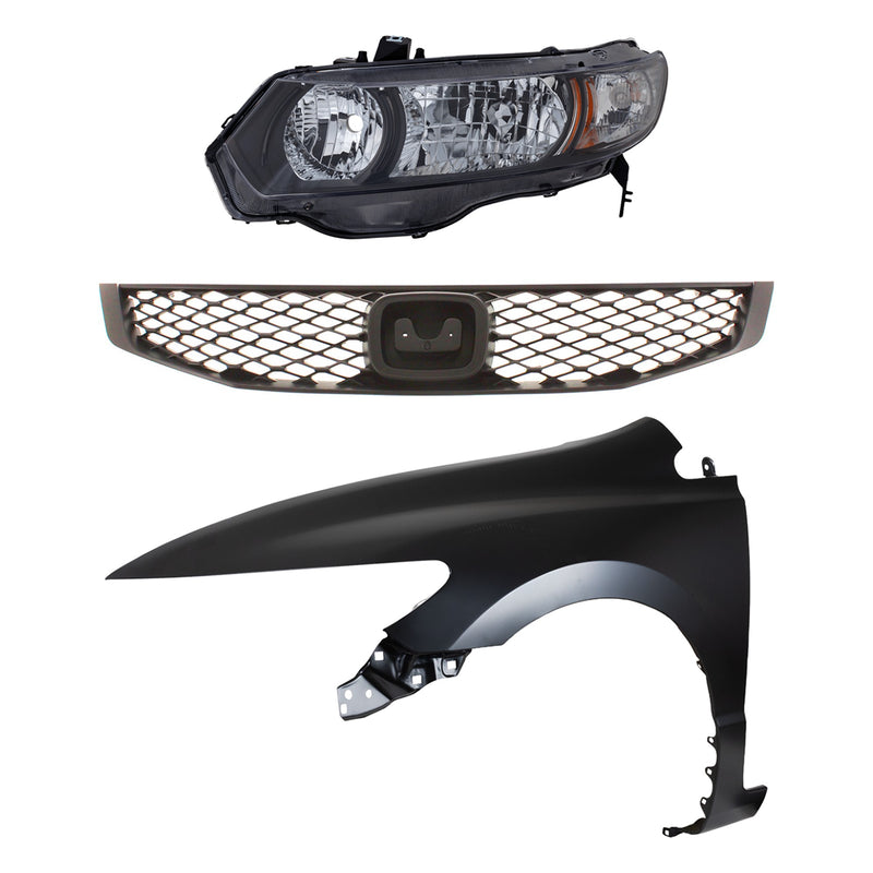 Headlight CarParts KIT-030323-15102