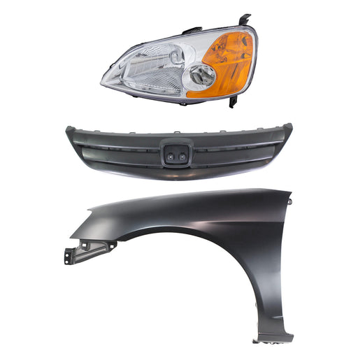 Headlight CarParts KIT-030323-17502