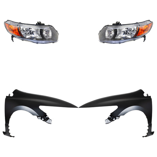 Headlight CarParts KIT-030323-23203