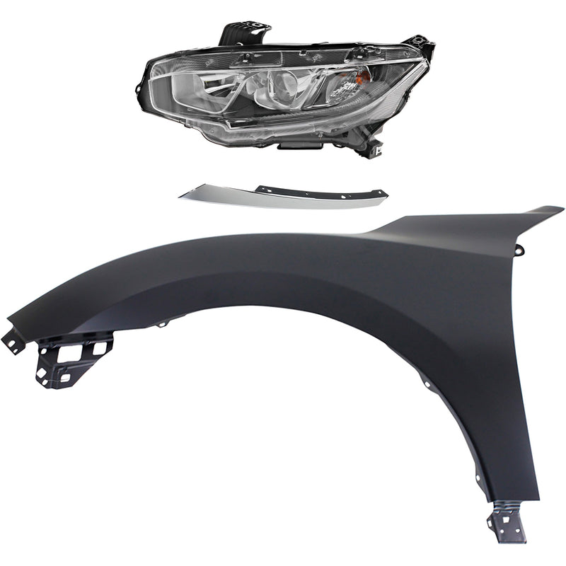 Headlight CarParts KIT-030323-23502