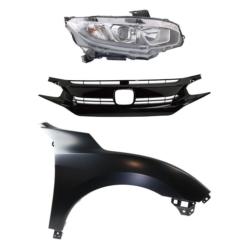 Headlight CarParts KIT-030323-23701