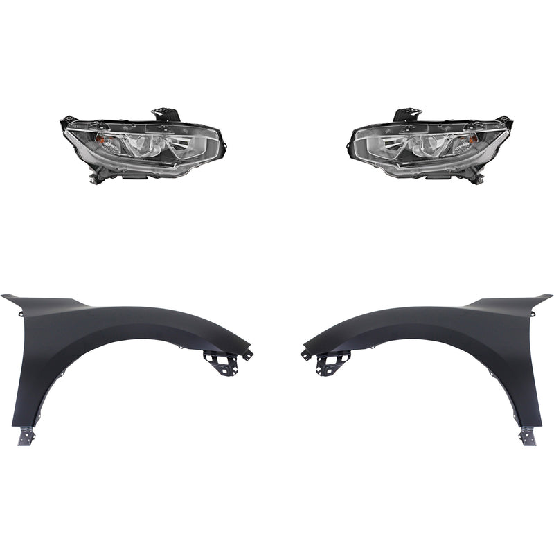 Headlight CarParts KIT-030323-23703