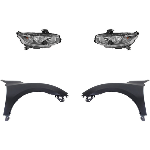 Headlight CarParts KIT-030323-23703