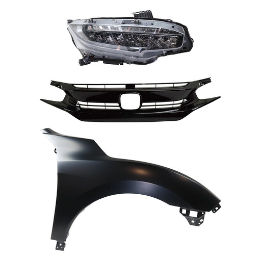 Headlight CarParts KIT-030323-25301