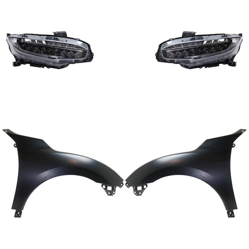 Headlight CarParts KIT-030323-25303