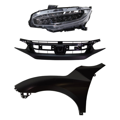 Headlight CarParts KIT-030323-25502