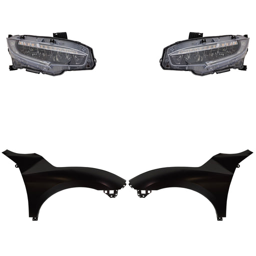 Headlight CarParts KIT-030323-29703