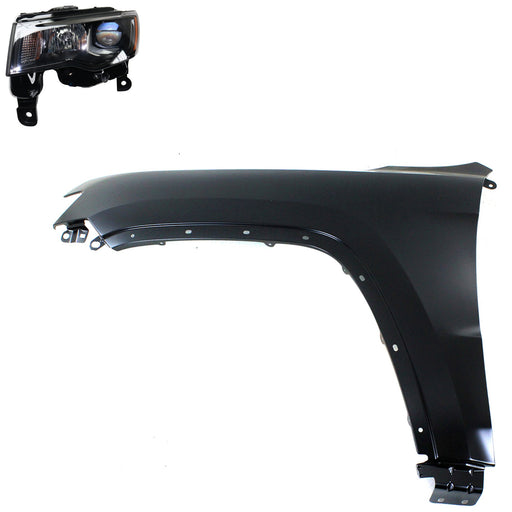 Headlight CarParts KIT-030823-13105