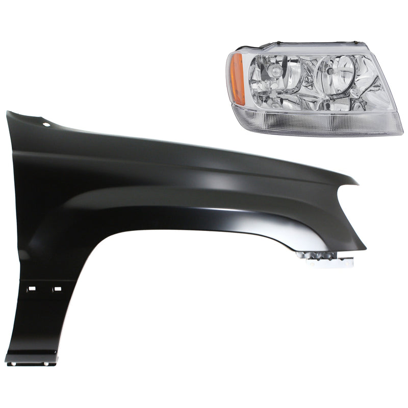 Headlight CarParts KIT-030823-7604