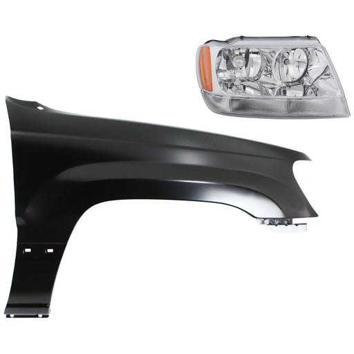 Headlight CarParts KIT-030823-7604