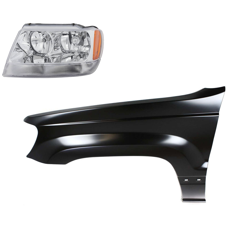 Headlight CarParts KIT-030823-7605