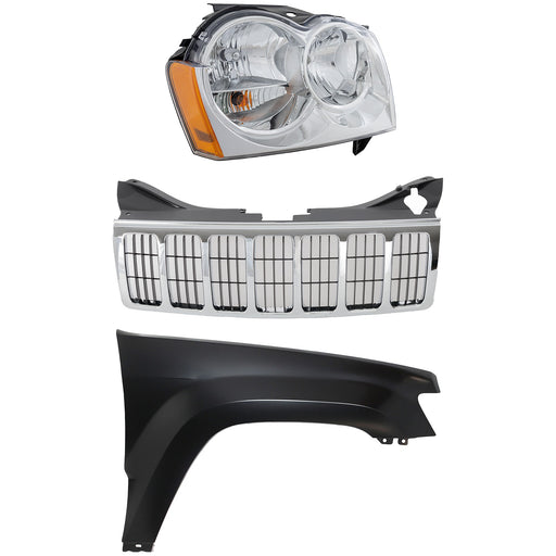 Grille CarParts KIT-030823-7801