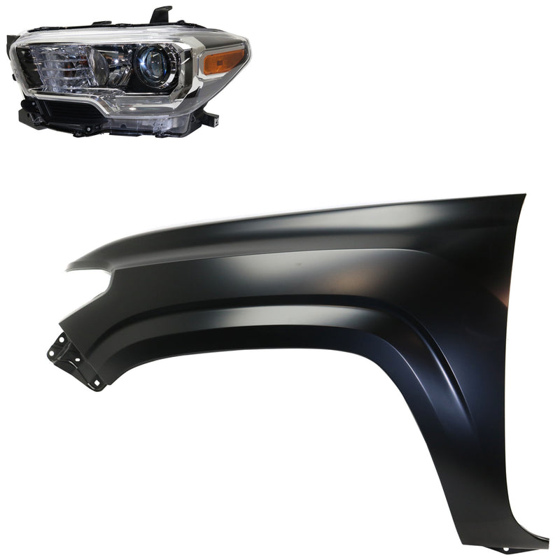 Headlight CarParts KIT-031323-24505