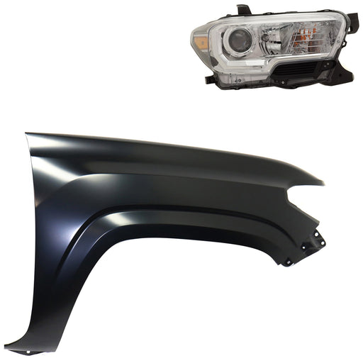 Headlight CarParts KIT-031323-31904