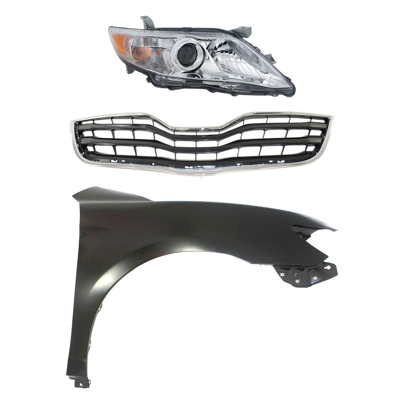 Headlight CarParts KIT-031323-3501
