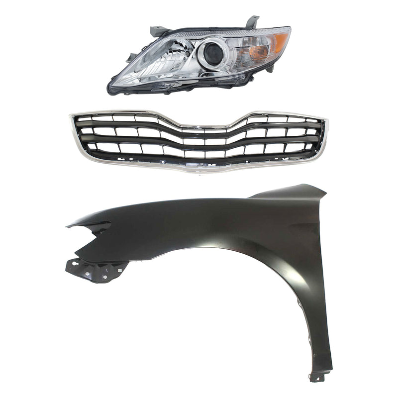 Headlight CarParts KIT-031323-3502