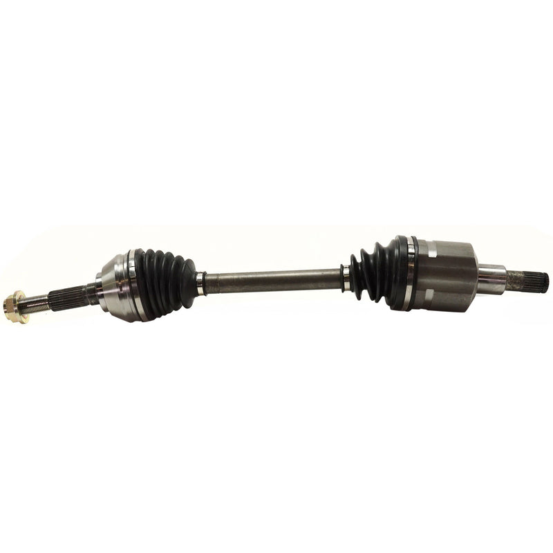 Front CV Axle Assembly Set RH & LH 8-Piece Kit with Brake Discs Brake Pads and Control Arms