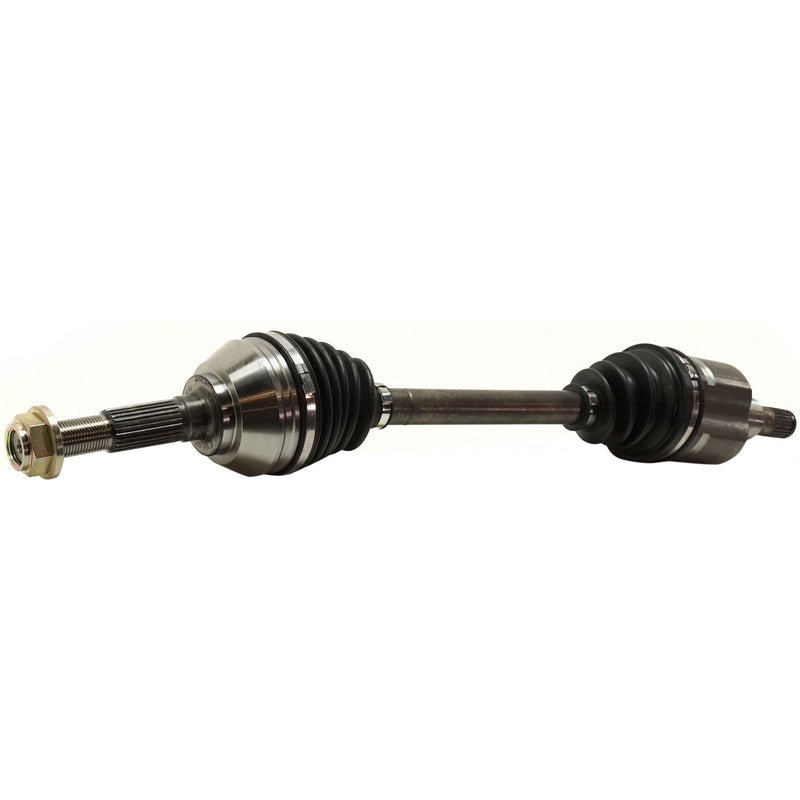 Front CV Axle Assembly Set RH & LH 8-Piece Kit with Brake Discs Brake Pads and Control Arms