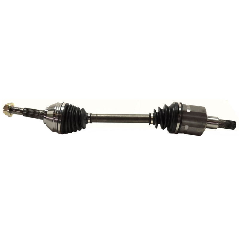 Front CV Axle Assembly Set RH & LH 8-Piece Kit with Brake Discs Brake Pads and Control Arms