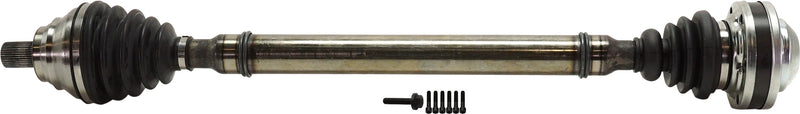 Front Axle Assembly Set RH & LH 8-Piece Kit with Brake Disc Pad Set and Control Arms
