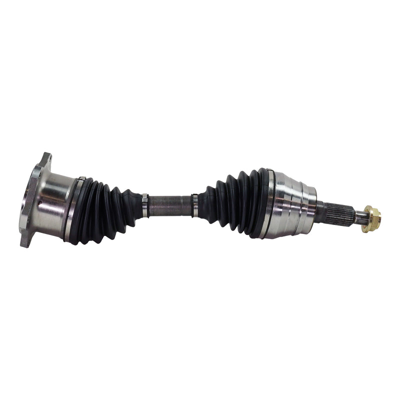 Front CV Axle Assembly Set RH & LH 8-Piece Kit with Axles Brake Discs Pads and Control Arms