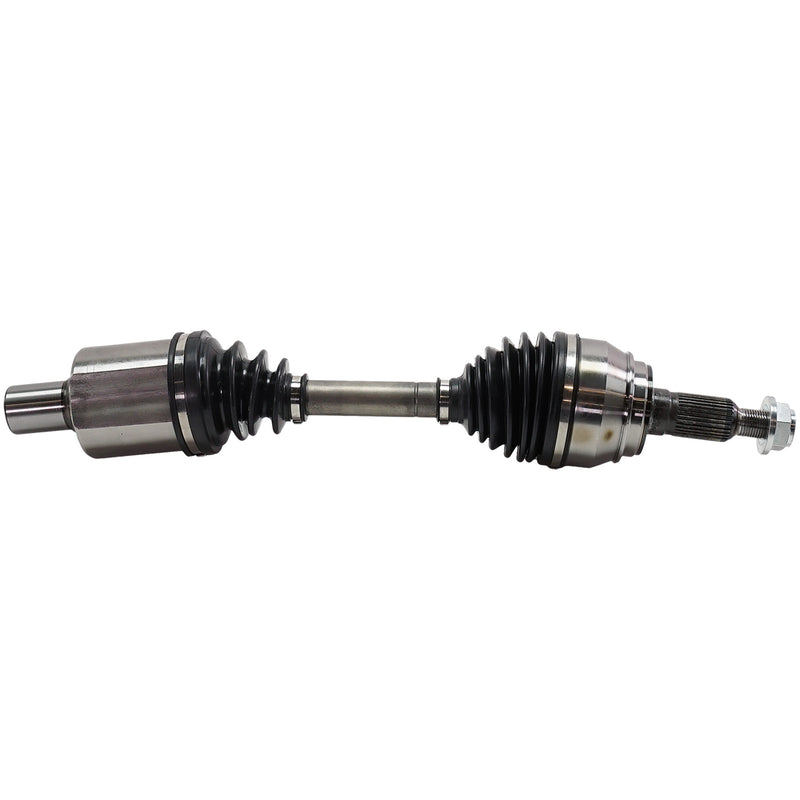 Front CV Axle Assembly 8-Piece Kit Right & Left Sides Includes Brake Discs Brake Pads and Control Arms