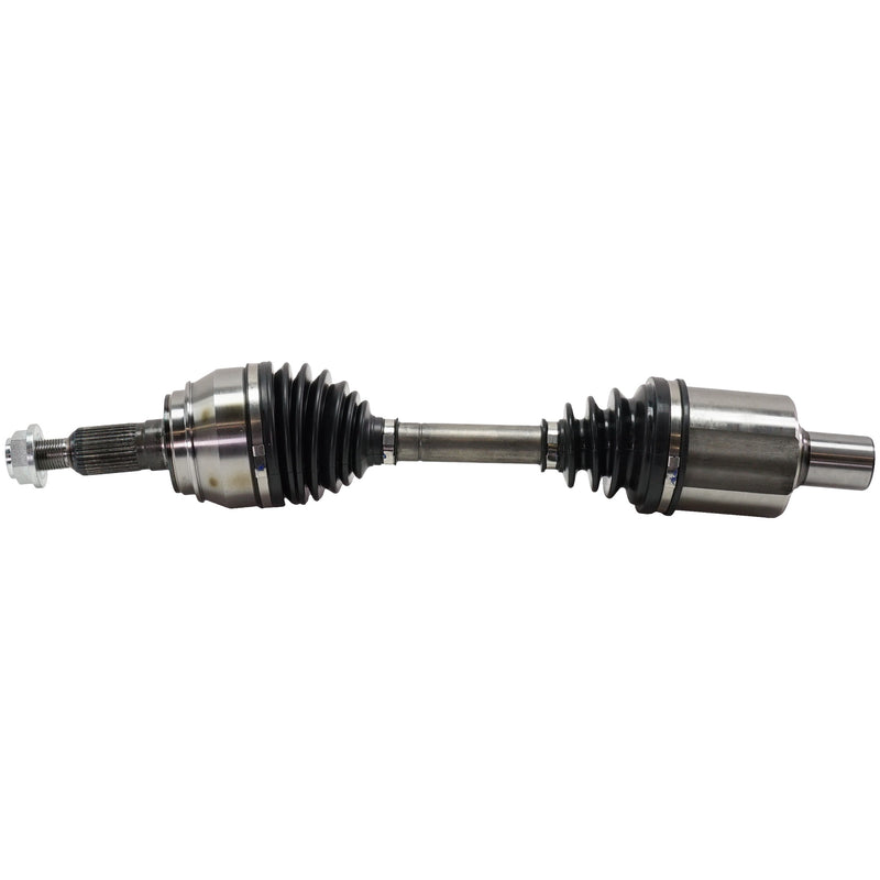 Front CV Axle Assembly 8-Piece Kit Right & Left Sides Includes Brake Discs Brake Pads and Control Arms