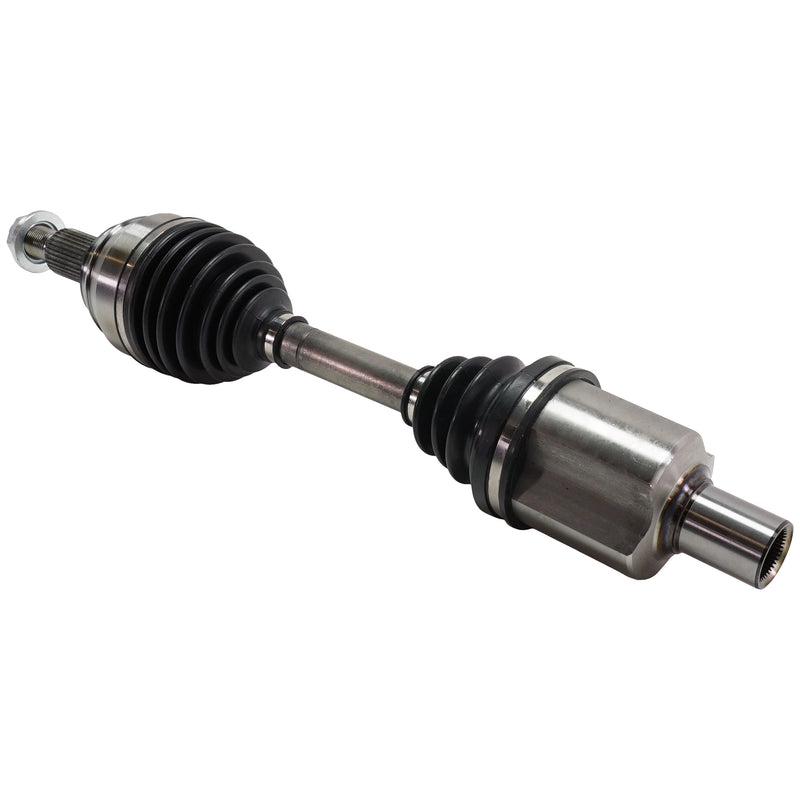 Front CV Axle Assembly 8-Piece Kit Right & Left Sides Includes Brake Discs Brake Pads and Control Arms