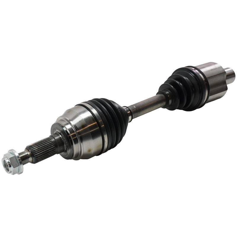 Front CV Axle Assembly 8-Piece Kit Right & Left Sides Includes Brake Discs Brake Pads and Control Arms