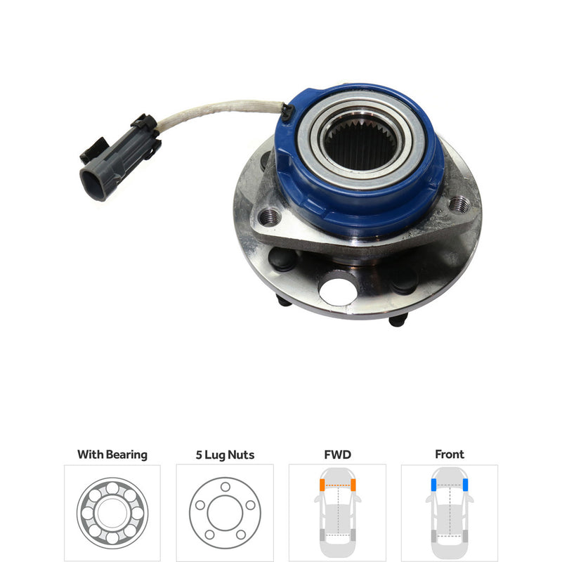 Hub Assembly Front Passenger & Driver Side