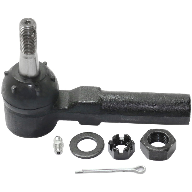 4-Pc Kit - Front Driver and Passenger Side Suspension includes Tie Rod End and Wheel Hub