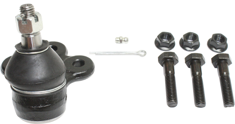 8-Pc Kit - Front Driver and Passenger Side Inner and Outer Lower Suspension includes Ball Joint Loaded Strut and Tie Rod End