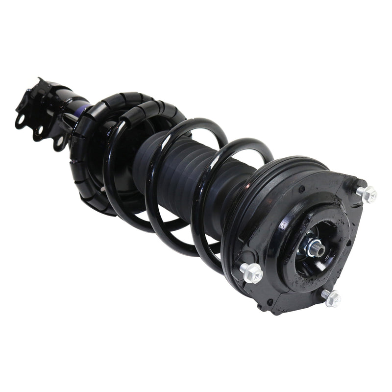 4-Pc Kit - Front Driver and Passenger Side Suspension includes Loaded Strut and Sway Bar Link