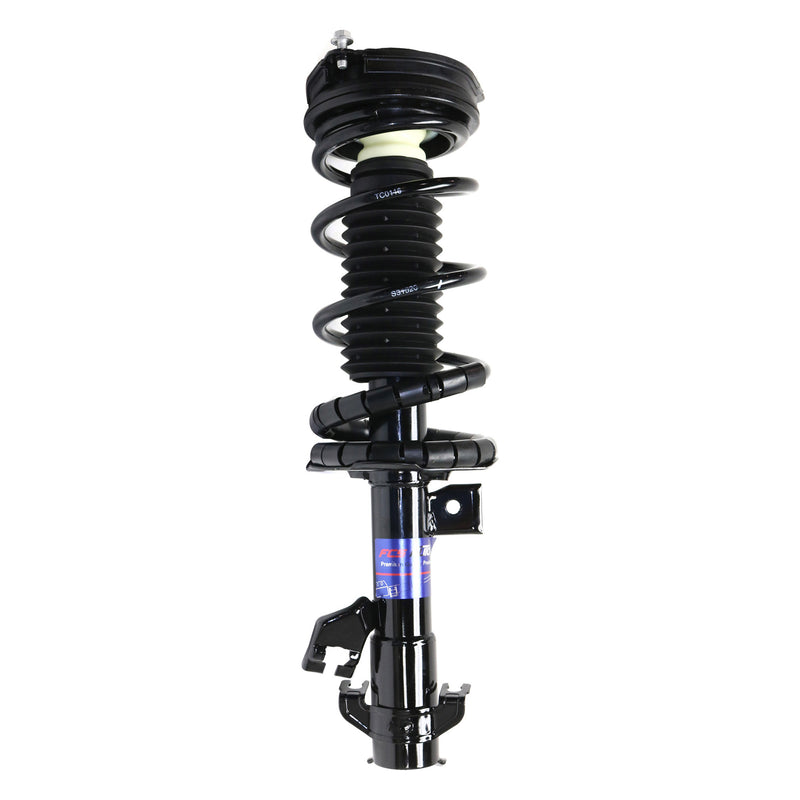 4-Pc Kit - Front Driver and Passenger Side Suspension includes Loaded Strut and Sway Bar Link
