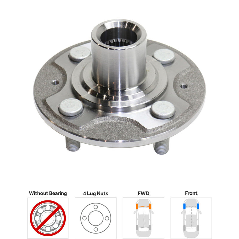 2-Pc Kit - Wheel Hub Kit includes Wheel Bearing