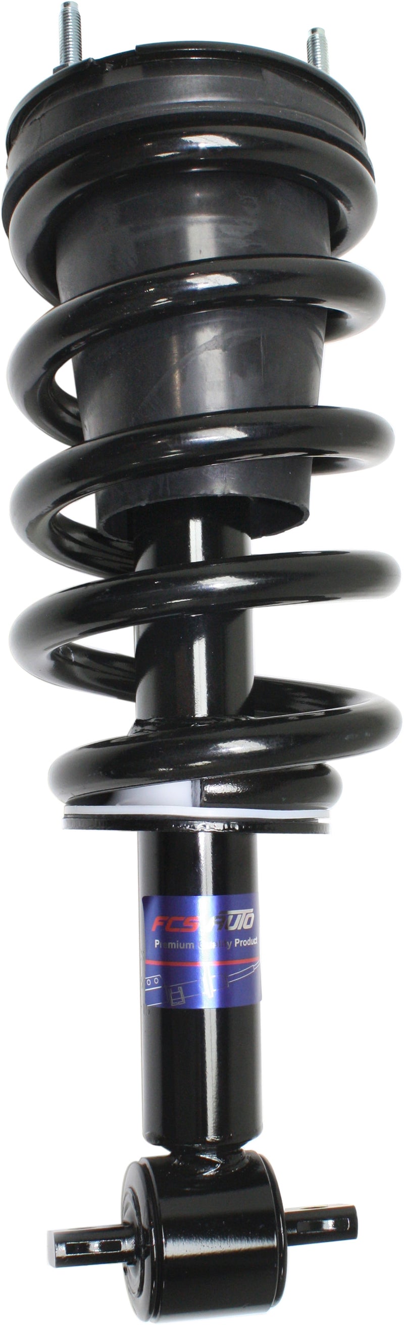 4-Pc Kit - Front Driver and Passenger Side Suspension includes Loaded Strut and Sway Bar Link