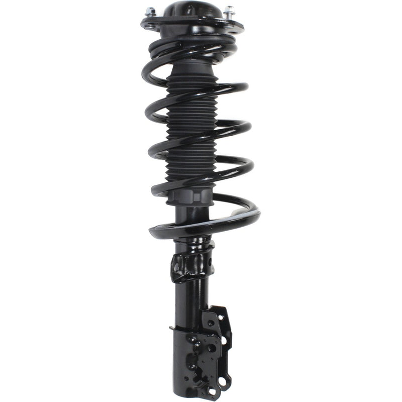 4-Pc Kit - Front Driver and Passenger Side Suspension includes Loaded Strut and Sway Bar Link