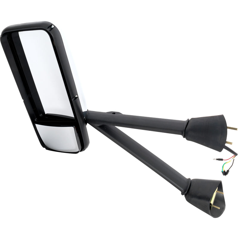 Left Power Manual Folding Heated Chrome Mirror without Signal Light