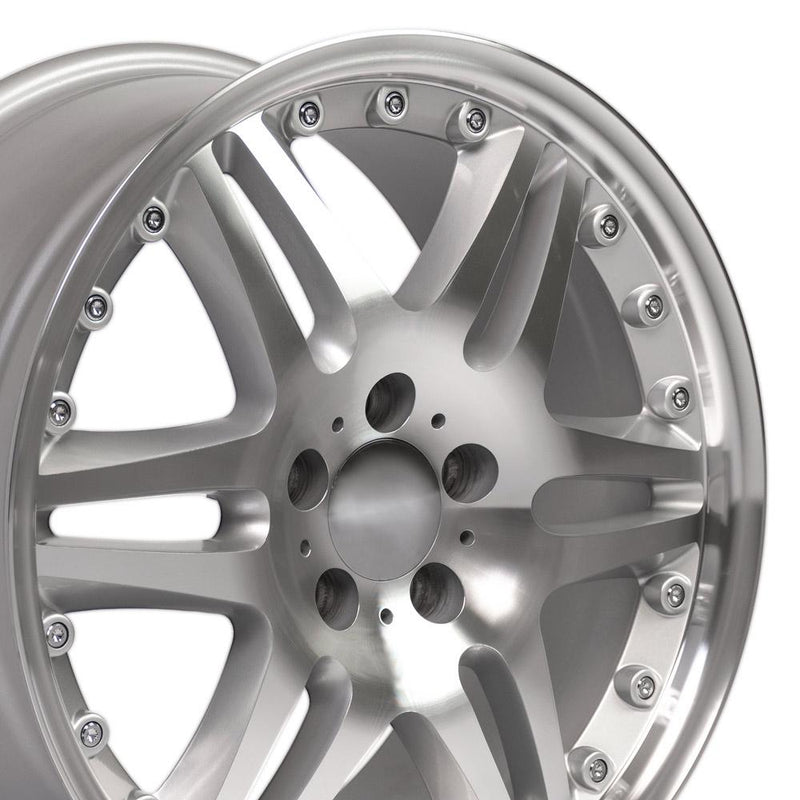 Wheel 18in Replica MB09 fits Mercedes Benz C Class 18x8.5 Silver