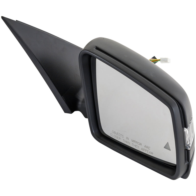 Passenger Side Mirror, Power, Manual Folding, Heated, , In-housing Signal Light, With memory, W/o Puddle Light, W/o Auto-Dimming, With Blind Spot Glass, Sedan