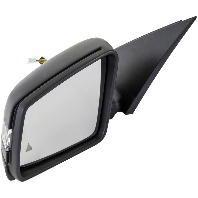 Driver Side Mirror Power Heated Power Folding Paintable In-housing Signal Light with Memory with Puddle Light with Blind Spot Glass Sedan