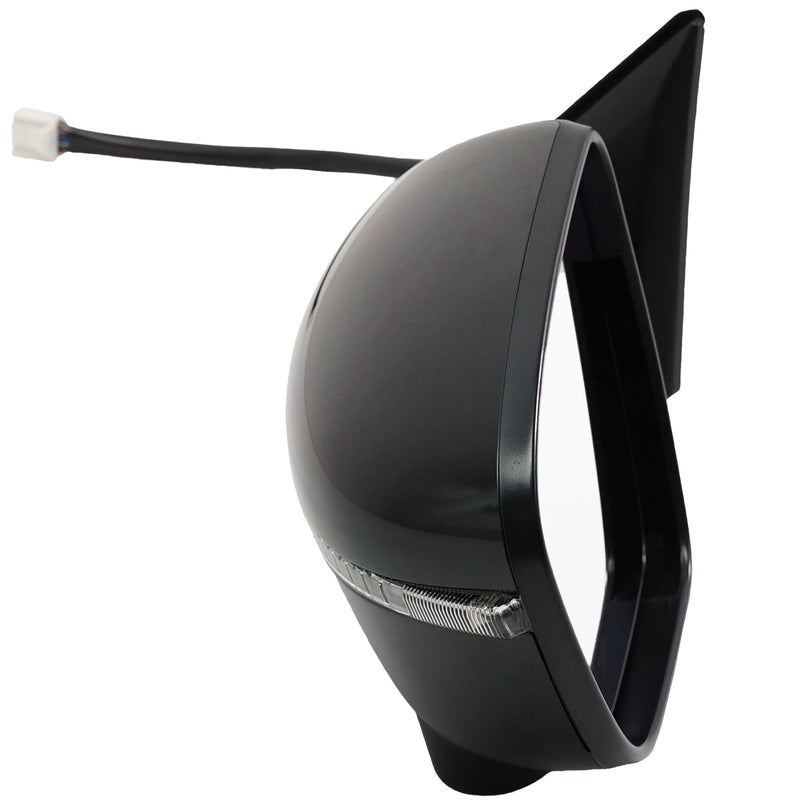 Driver Side Mirror, Power, Manual Folding, Heated, | NI1320289