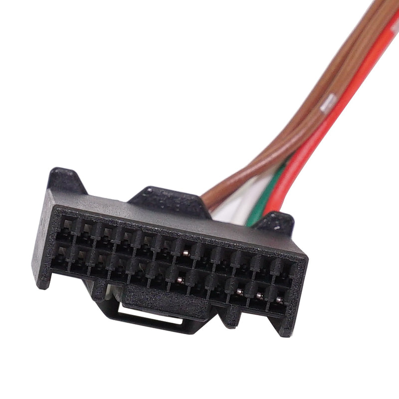 Driver Side Mirror, Power, Manual Folding, | NI1320279