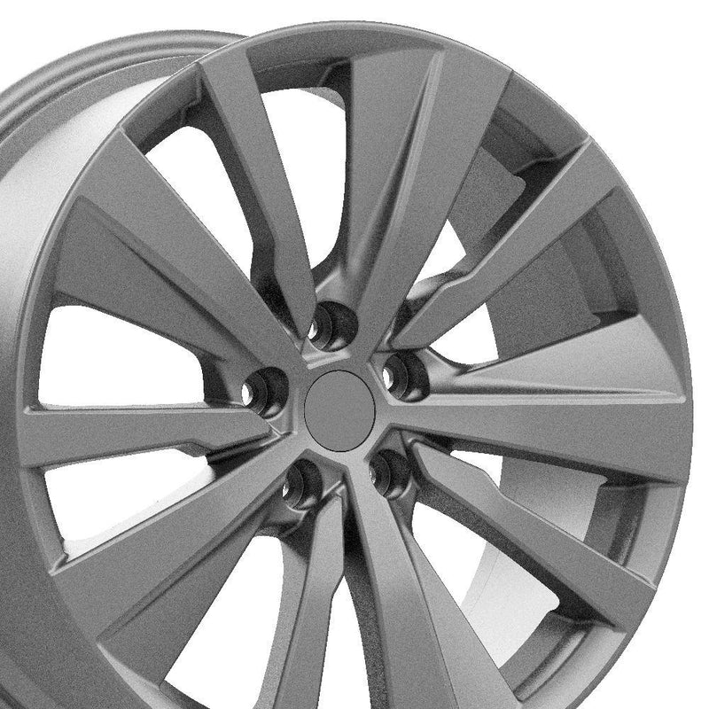 Wheel 19in Replica NS29 fits Nissan Altima 19x8 Satin Gunmetal