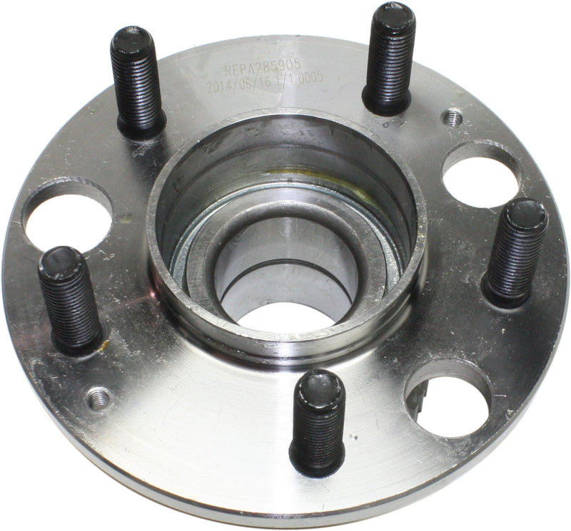 Rear, Driver or Passenger Side Wheel Hub, With Bearing, 5 x 4.5 in. Bolt Pattern, 6 Cyl., 3.2L Engine