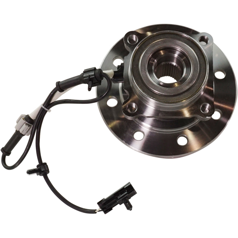 Front, Driver or Passenger Side Wheel Hub, with Bearing, 8.19 In. Flange Diameter, with 8 Stud Hub