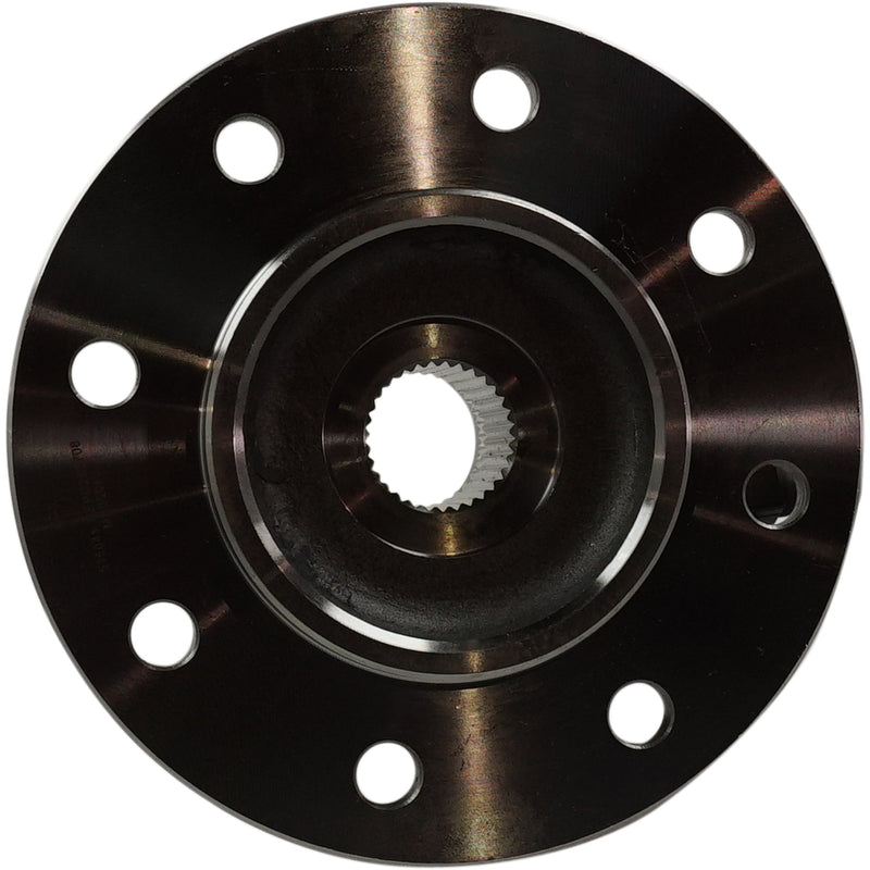 Front, Driver or Passenger Side Wheel Hub, with Bearing, 8.19 In. Flange Diameter, with 8 Stud Hub